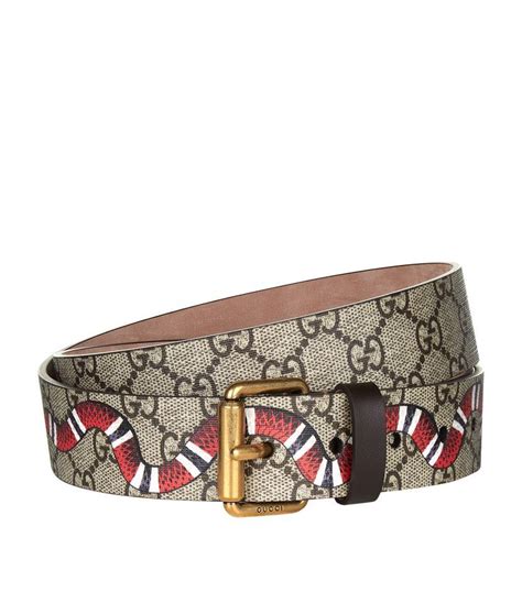 white gucci belt snake|gucci snake belt men's.